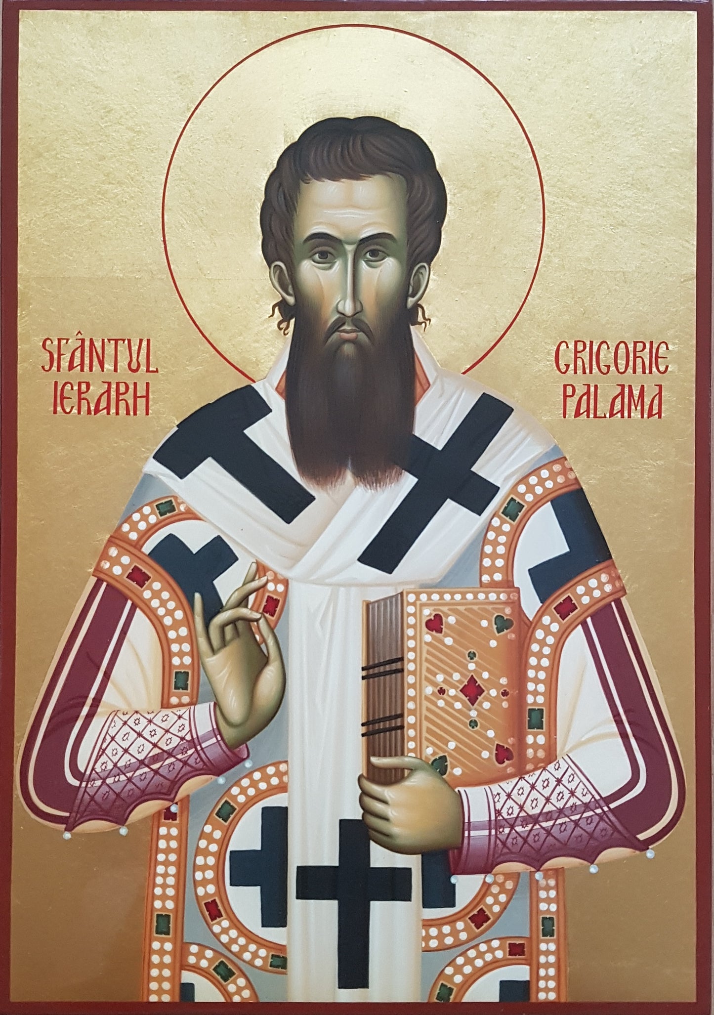 Icoană Sfântul Grigorie Palama, Arhiepiscopul Salonicului